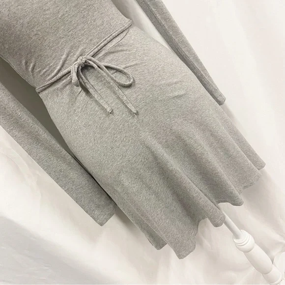 H&M Divided Gray Faux Wrap Dress - Picture 7 of 8